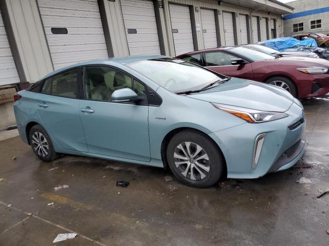  TOYOTA PRIUS 2021 Зеленый