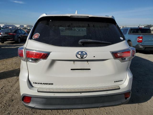  TOYOTA HIGHLANDER 2014 Белы