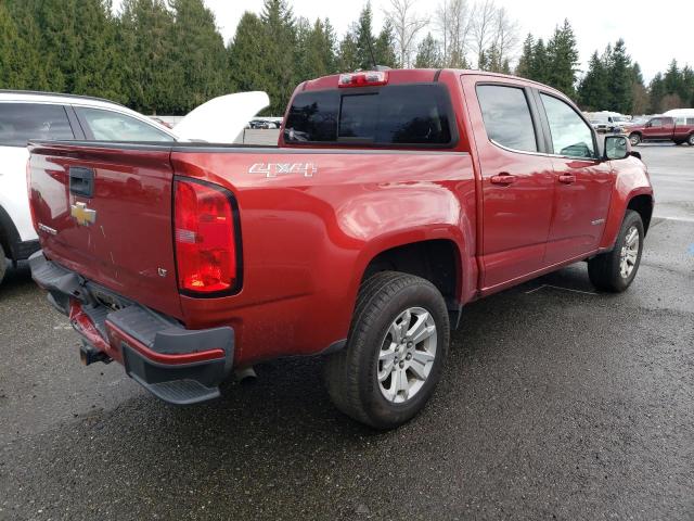  CHEVROLET COLORADO 2016 Czerwony