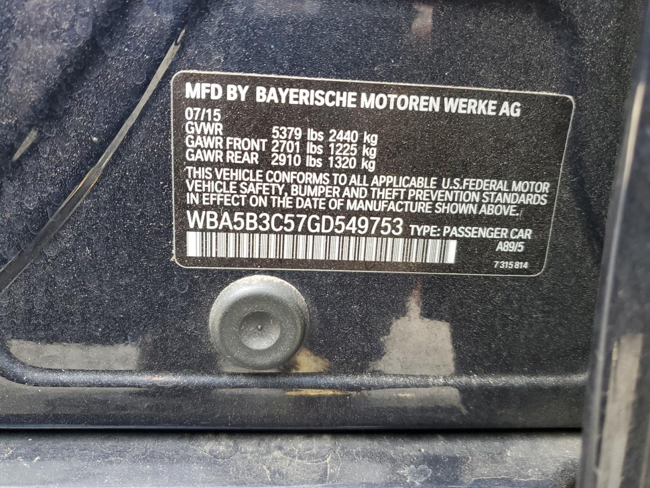 2016 BMW 5er - Image 12
