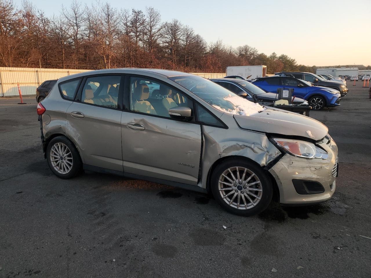 VIN 1FADP5AU4FL116648 2015 FORD CMAX no.4