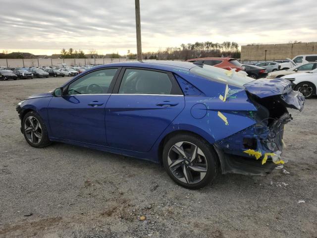  HYUNDAI ELANTRA 2021 Blue