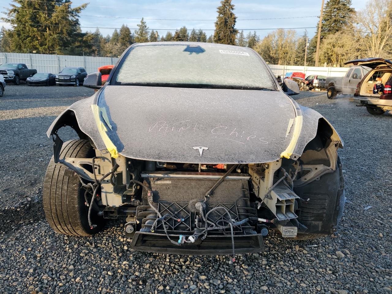 VIN 7SAYGAEE0NF342178 2022 TESLA MODEL Y no.5