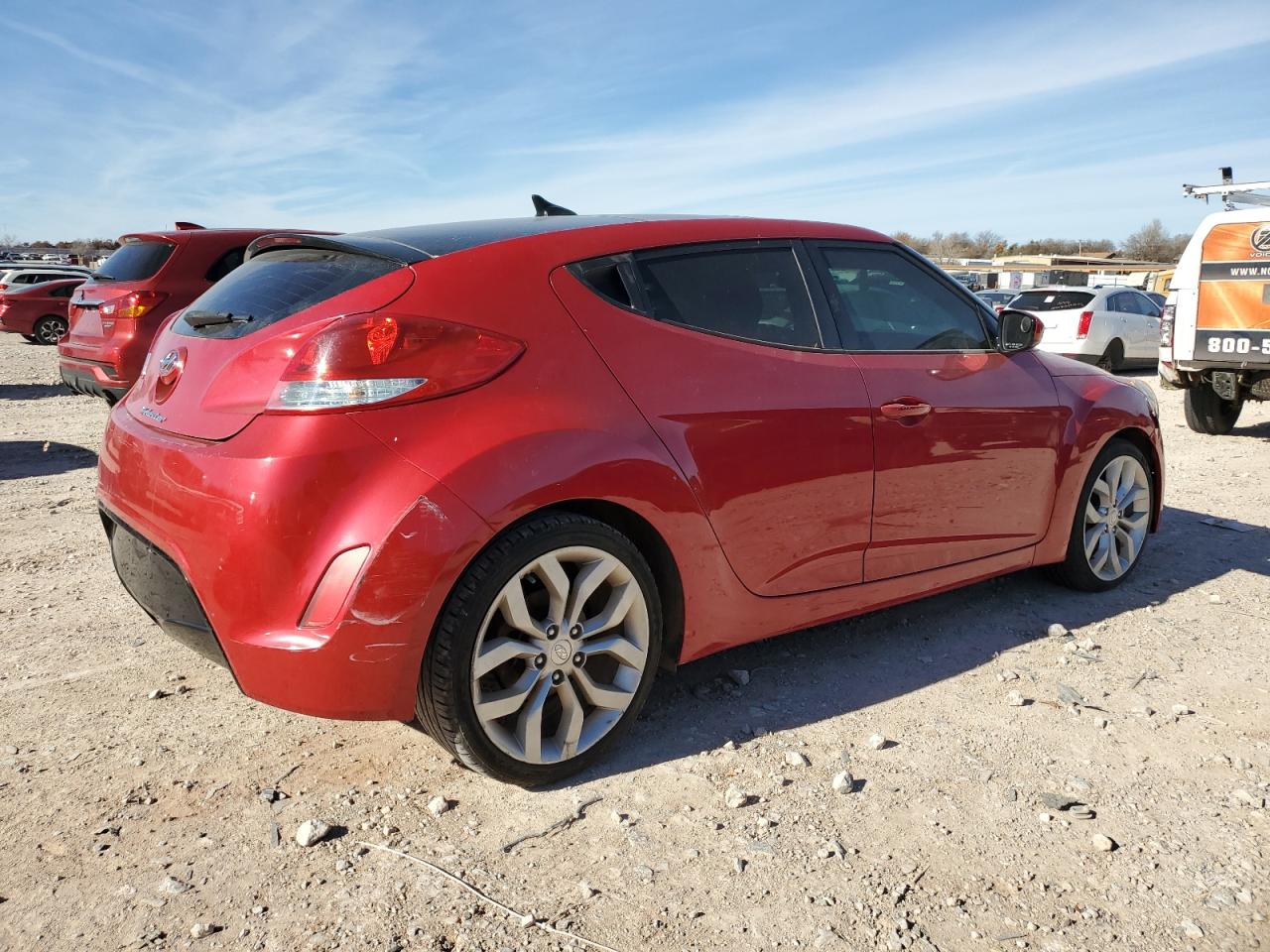 VIN KMHTC6ADXDU145467 2013 HYUNDAI VELOSTER no.3