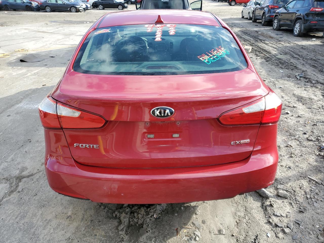 VIN KNAFX4A88G5613690 2016 KIA FORTE no.6