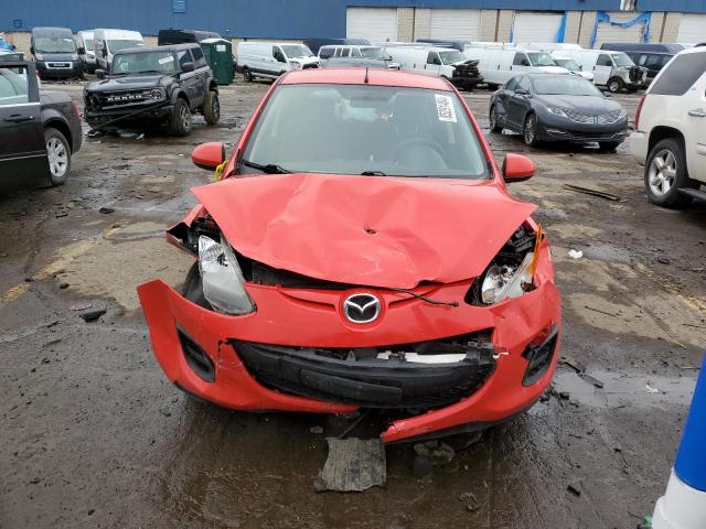  MAZDA 2 2012 Czerwony