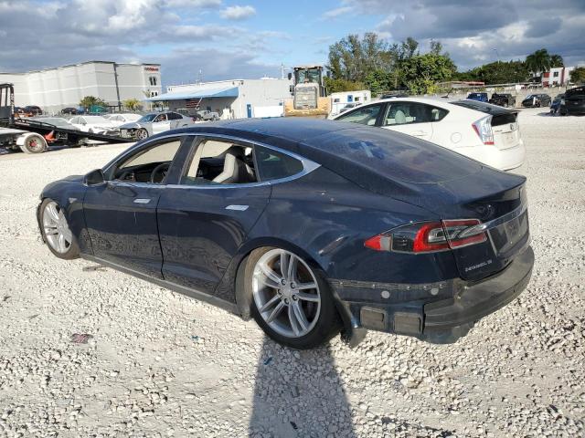 Хэтчбеки TESLA MODEL S 2013 Синий