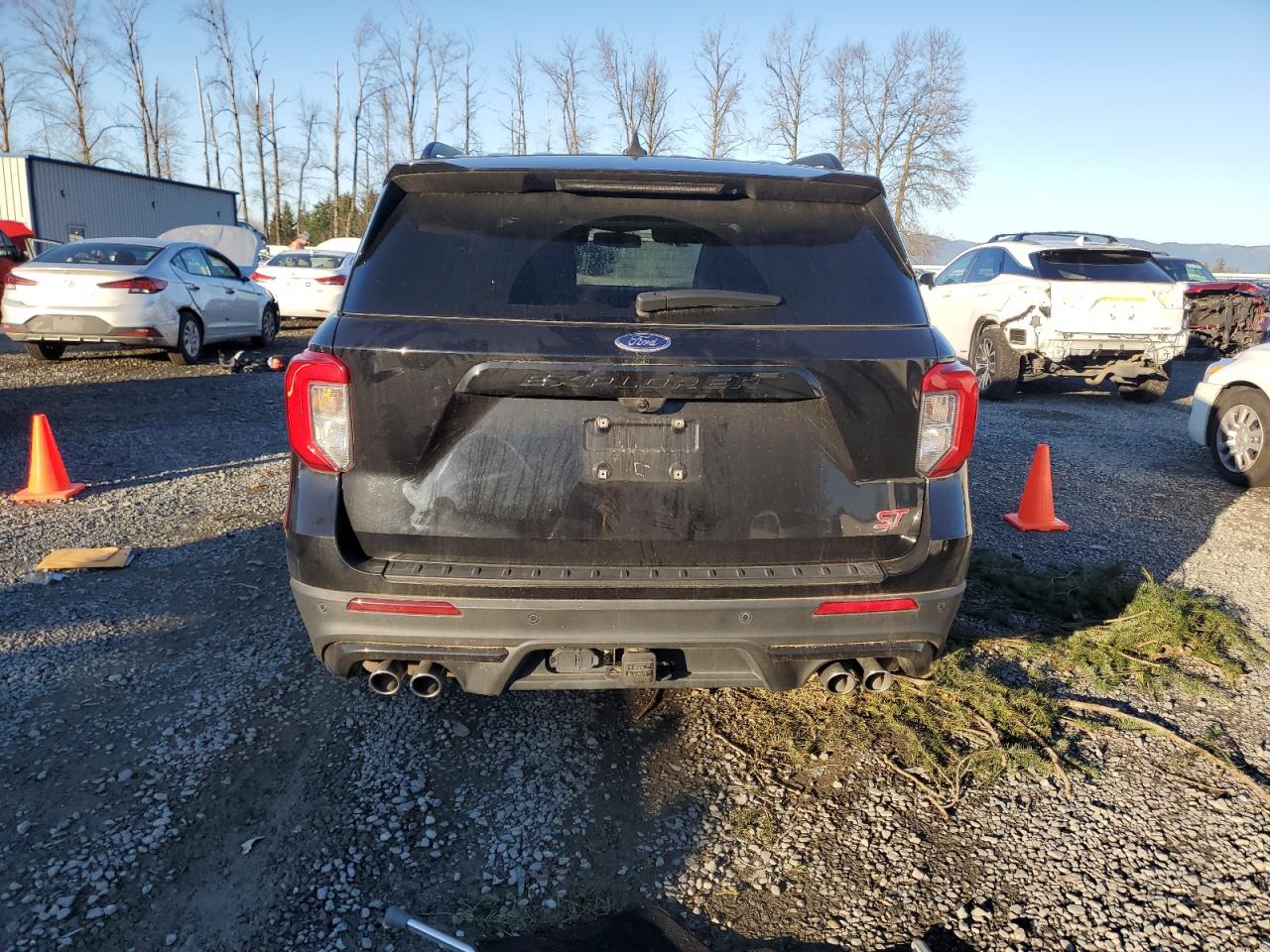 2021 Ford Explorer St VIN: 1FM5K8GC4MGA51038 Lot: 83230754