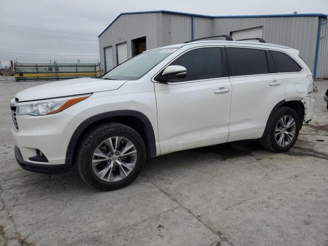  TOYOTA HIGHLANDER 2015 Білий