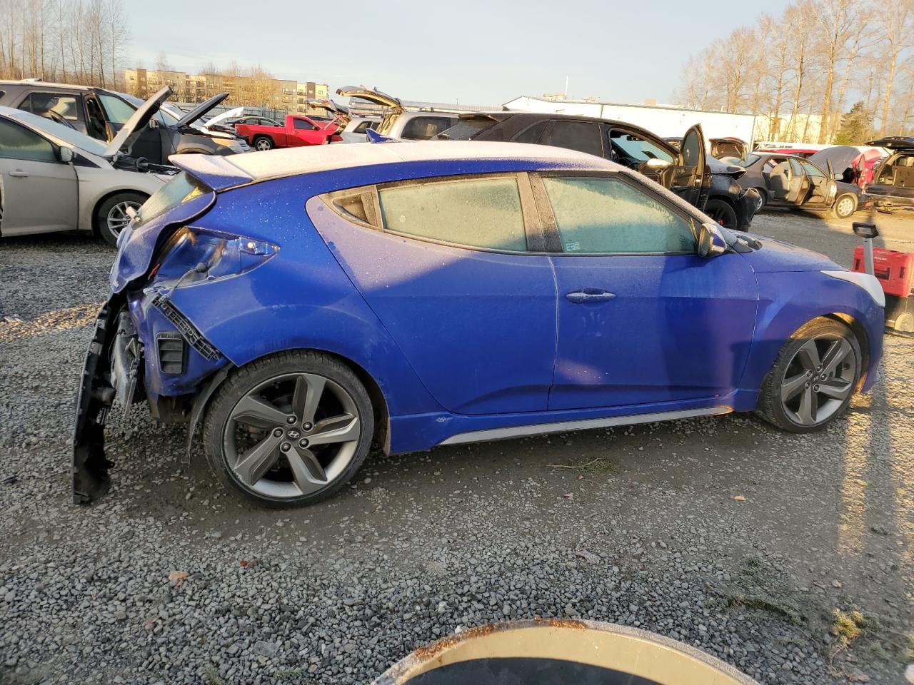 VIN KMHTC6AEXDU166814 2013 HYUNDAI VELOSTER no.3