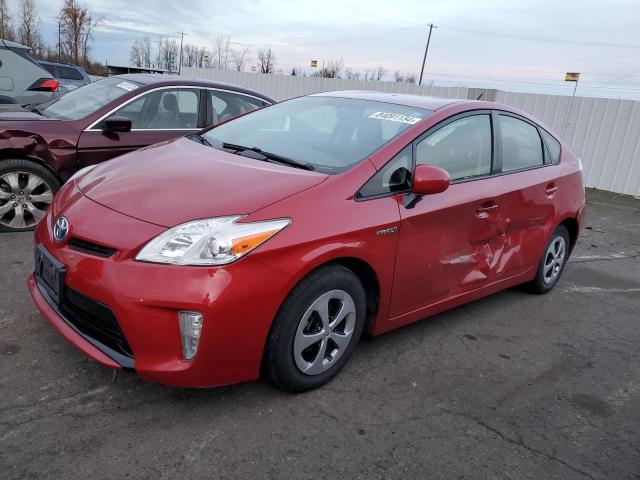  TOYOTA PRIUS 2012 Red