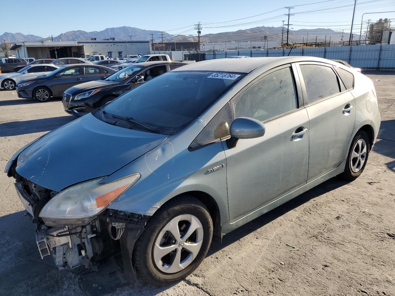 VIN JTDKN3DU2D1661652 2013 TOYOTA PRIUS no.1