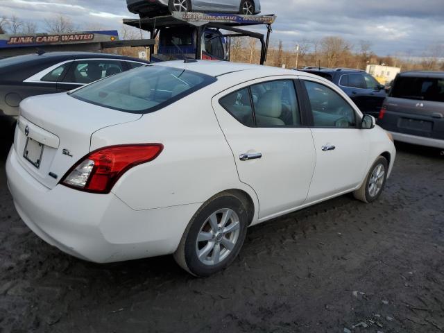  NISSAN VERSA 2012 Белы