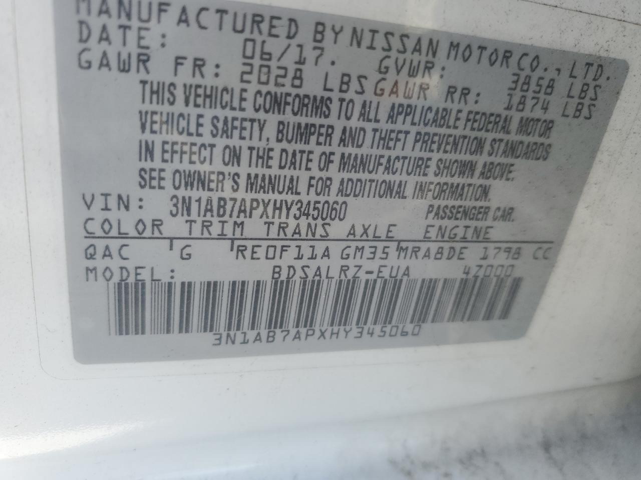 2017 Nissan Sentra - Image 12
