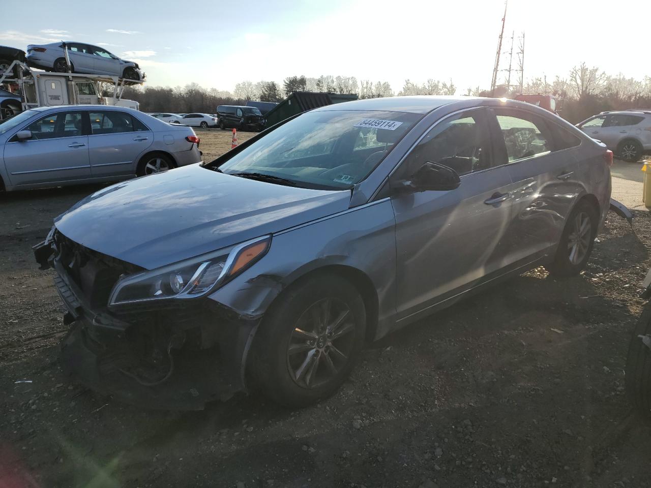2016 Hyundai Sonata Se იყიდება Windsor-ში, NJ - Front End