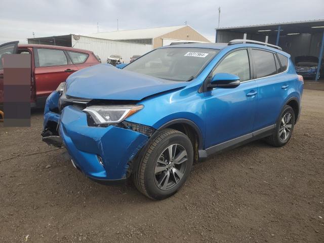  TOYOTA RAV4 2017 Синий