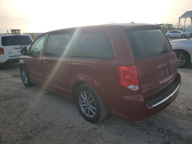 Minivans DODGE CARAVAN 2016 Red