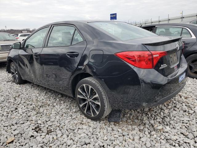  TOYOTA COROLLA 2017 Black