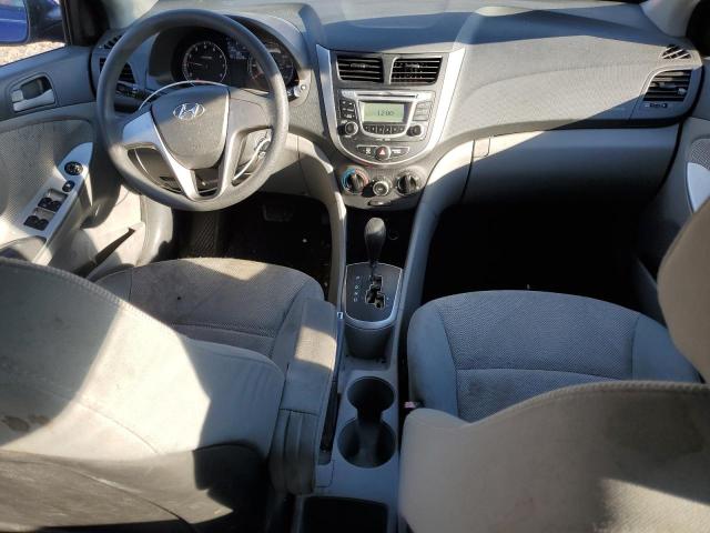  HYUNDAI ACCENT 2012 Blue