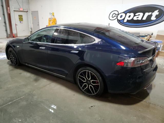 Хэтчбеки TESLA MODEL S 2013 Синий