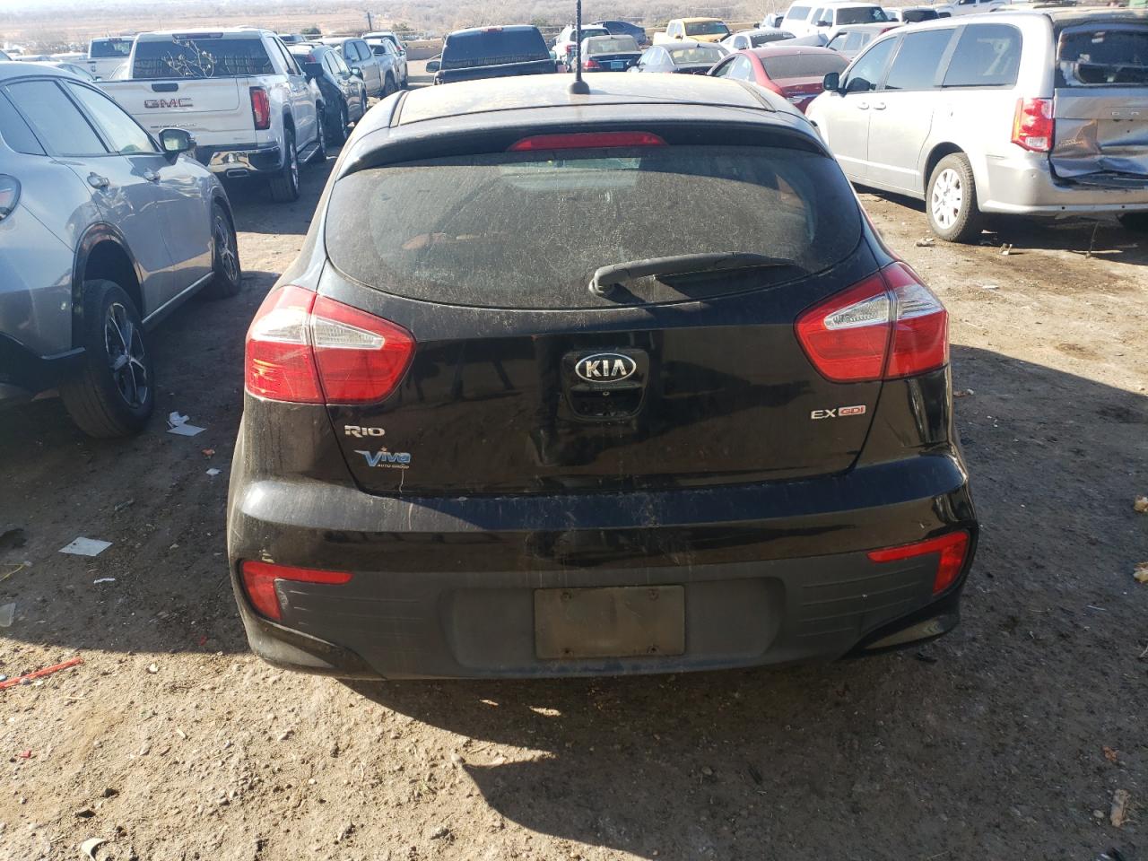 2016 Kia Rio Ex VIN: KNADN5A35G6633395 Lot: 82215174