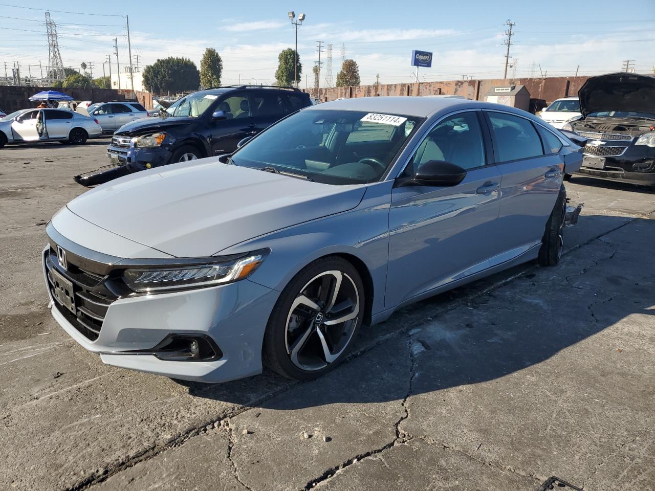 VIN 1HGCV1F35MA070178 2021 HONDA ACCORD no.1