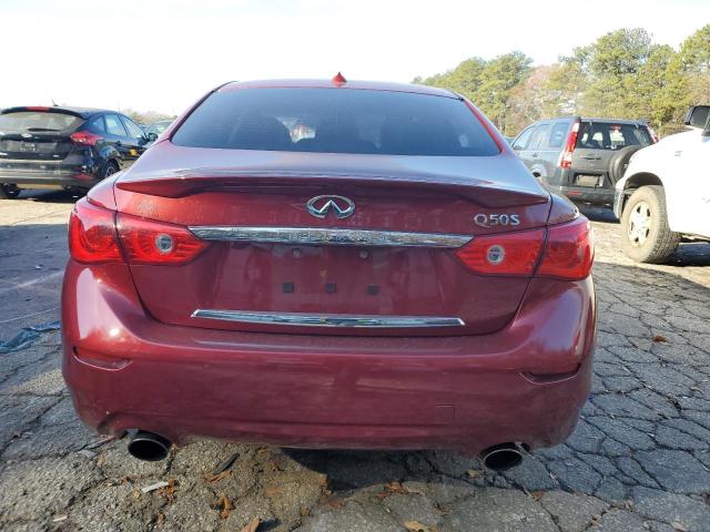  INFINITI Q50 2016 Бургунди