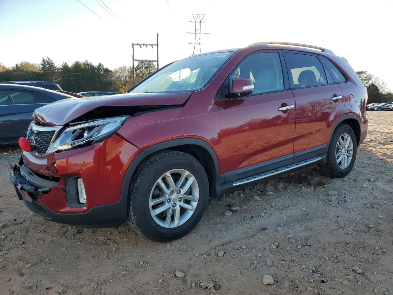 VIN 5XYKT4A62EG481221 2014 KIA SORENTO no.1