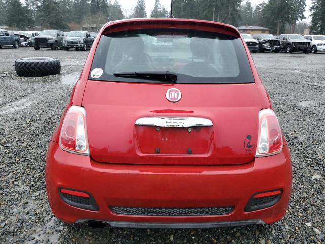  FIAT 500 2012 Czerwony