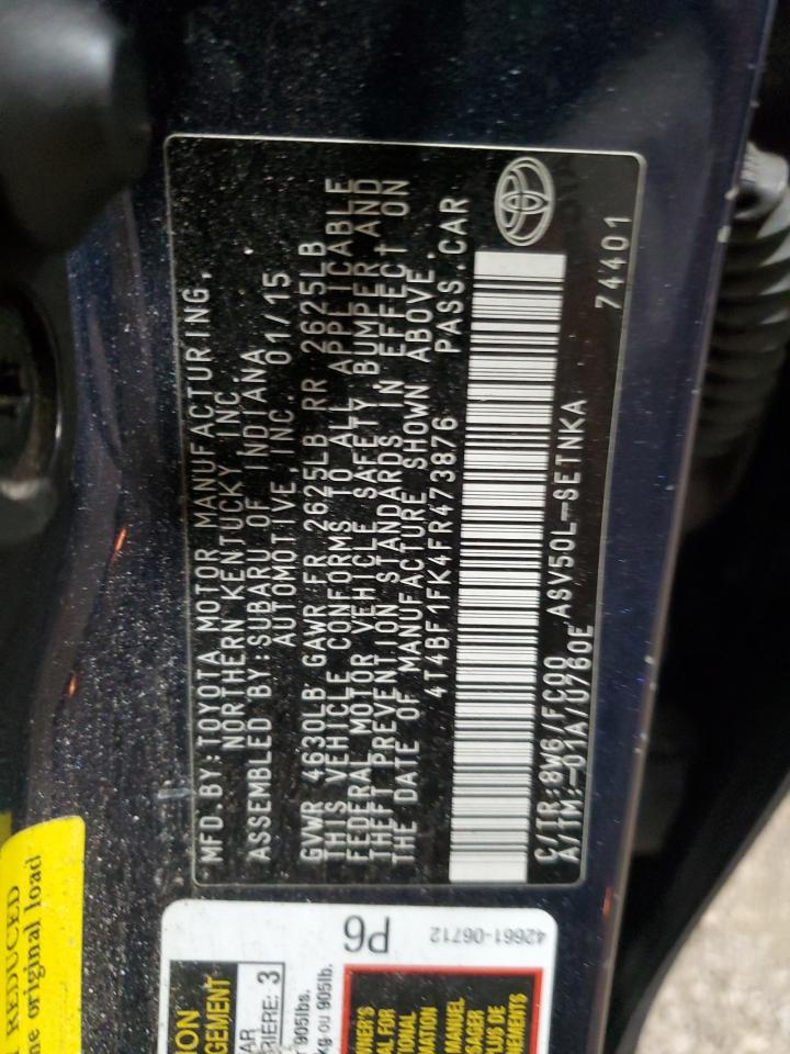 2015 Toyota Camry - Image 12