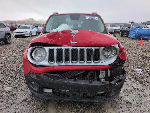  JEEP RENEGADE 2015 Czerwony