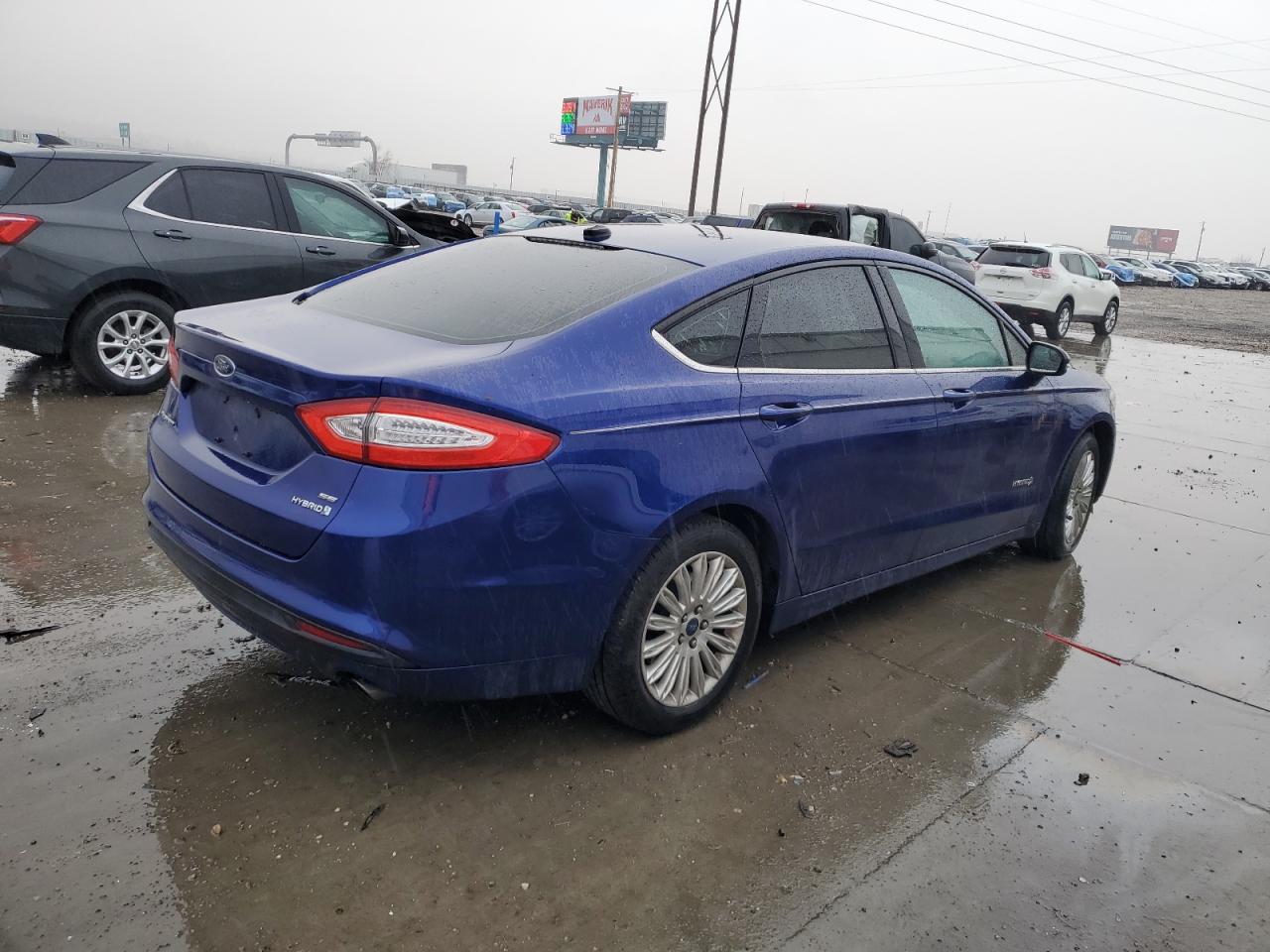 VIN 3FA6P0LU3ER136575 2014 FORD FUSION no.3