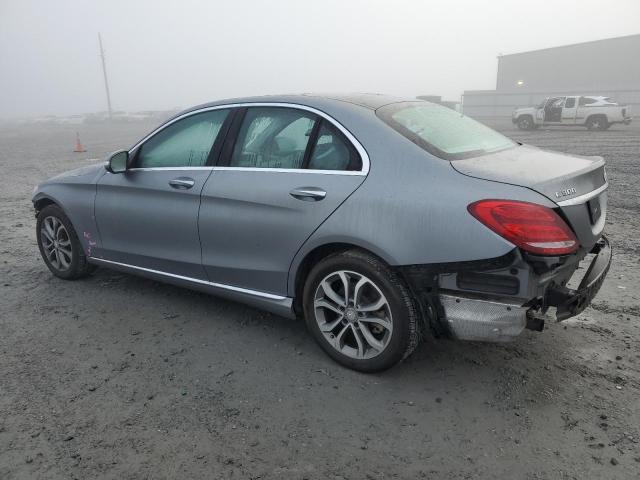  MERCEDES-BENZ C-CLASS 2015 Srebrny