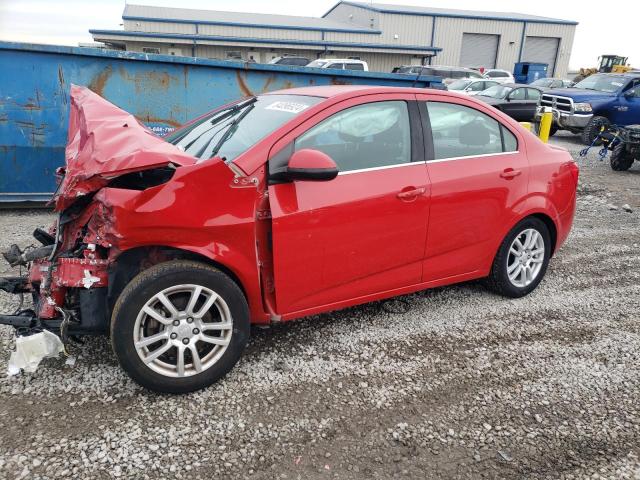  CHEVROLET SONIC 2013 Red