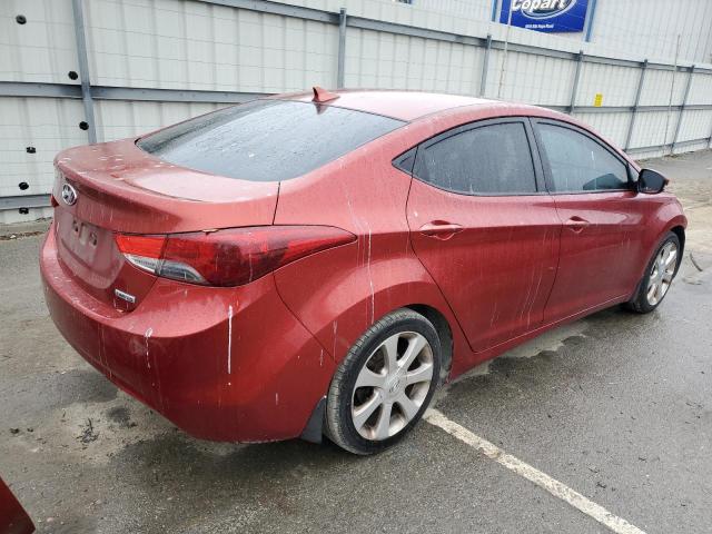  HYUNDAI ELANTRA 2013 Red