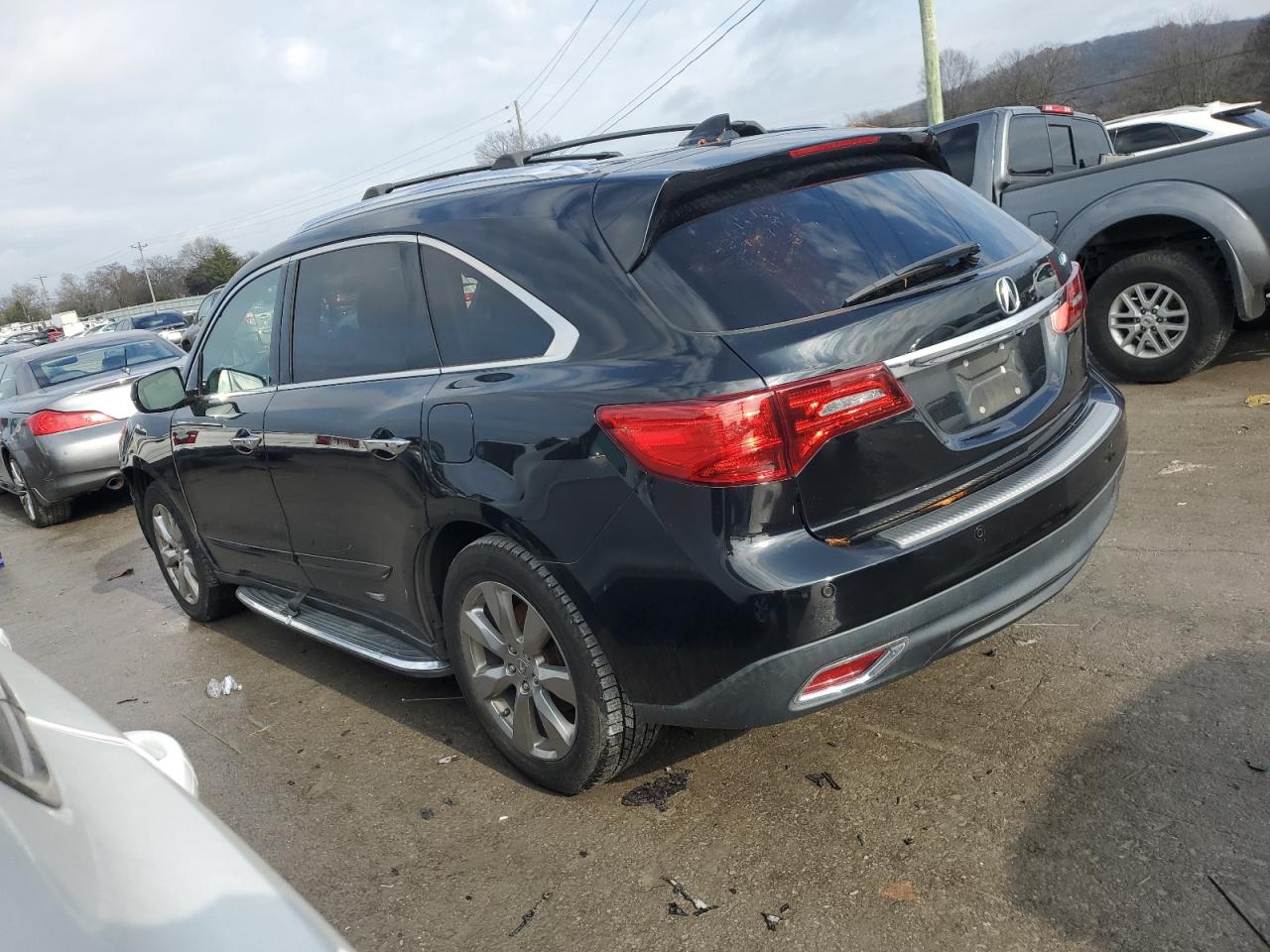 VIN 5FRYD3H81EB004875 2014 ACURA MDX no.2