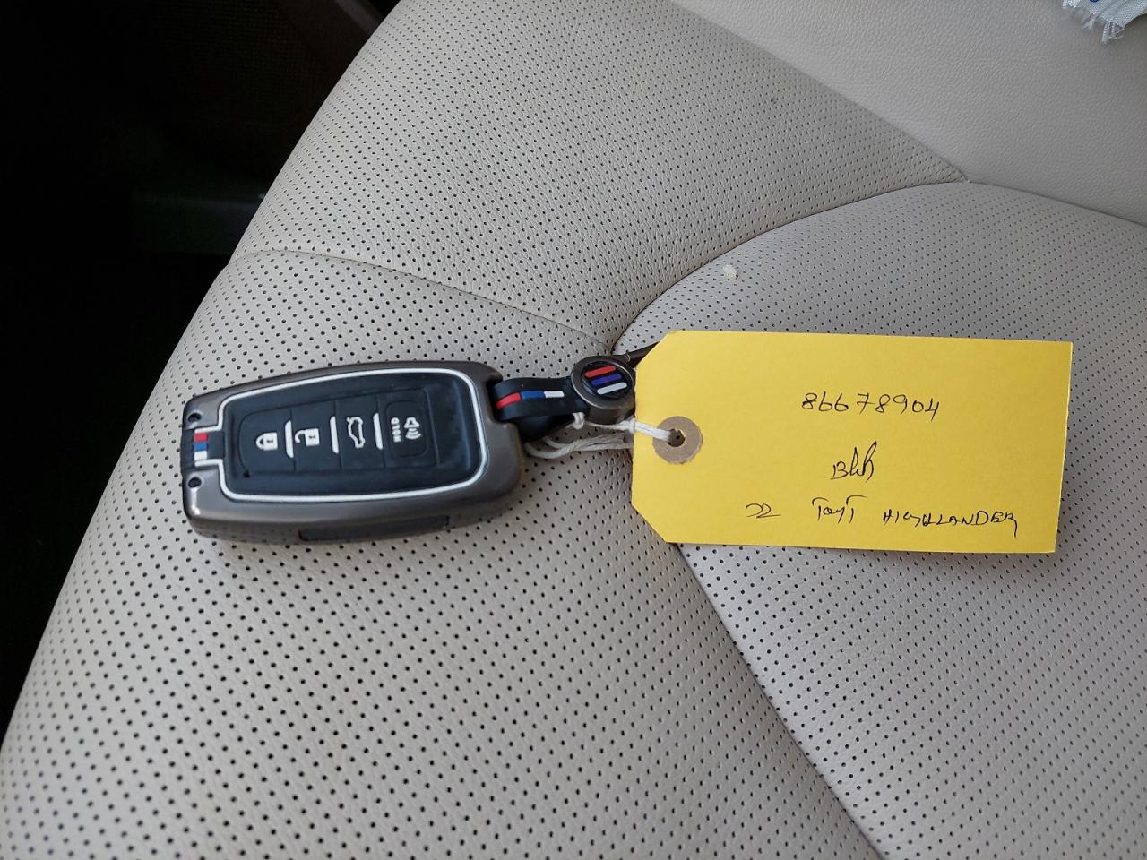 5TDLB3CH8NS089458 - 2022 Toyota HIGHLANDER - #86678904