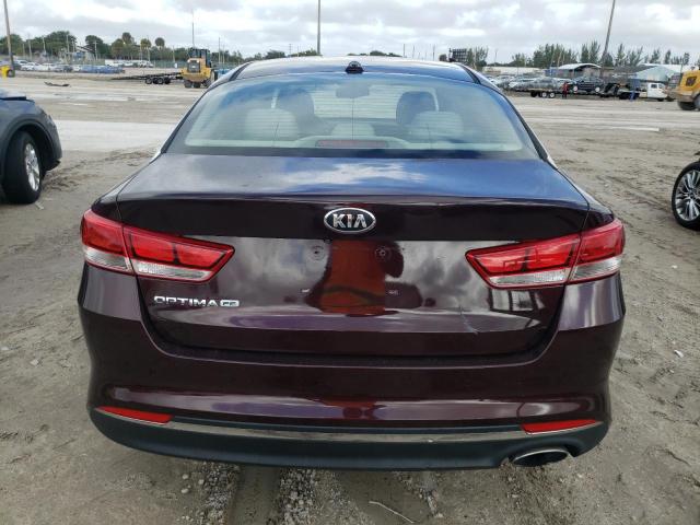 Седаны KIA OPTIMA 2016 Бордовый