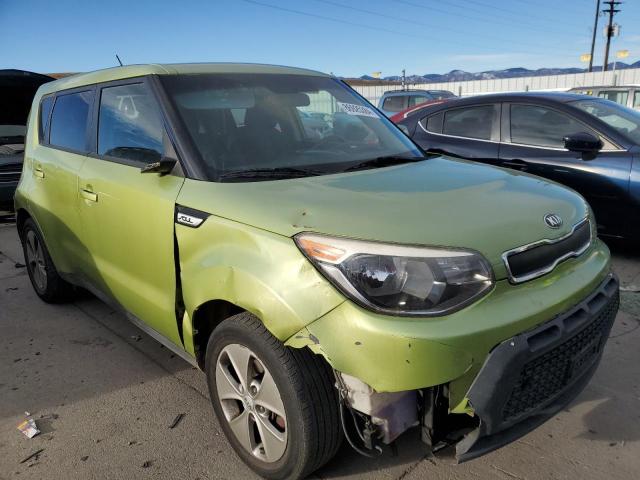 Паркетники KIA SOUL 2016 Зелений