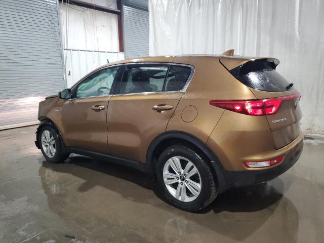  KIA SPORTAGE 2018 Золотой