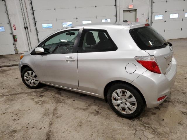  TOYOTA YARIS 2012 Серебристый