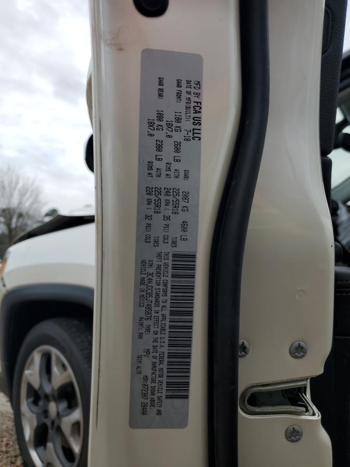 2018 Jeep Compass Limited VIN: 3C4NJDCB5JT485876 Lot: 84090334