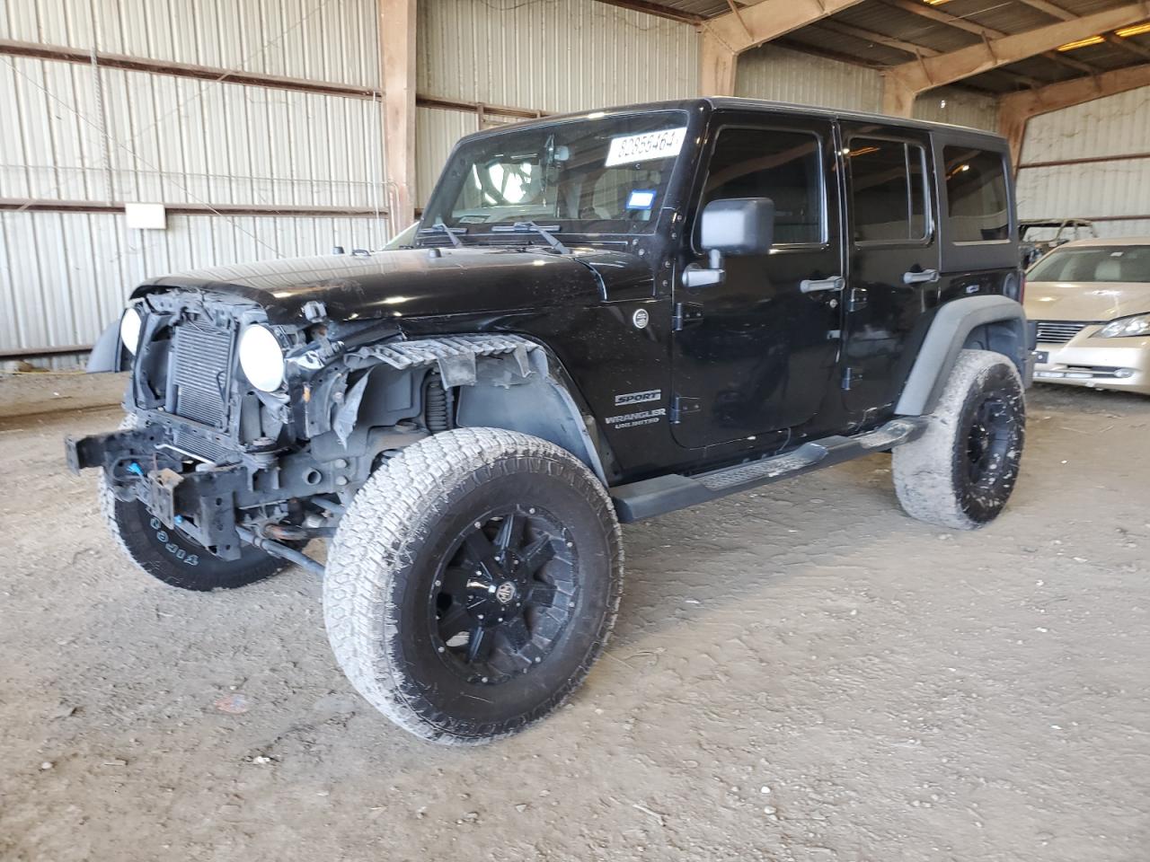 VIN 1C4BJWDG6EL177495 2014 JEEP WRANGLER no.1