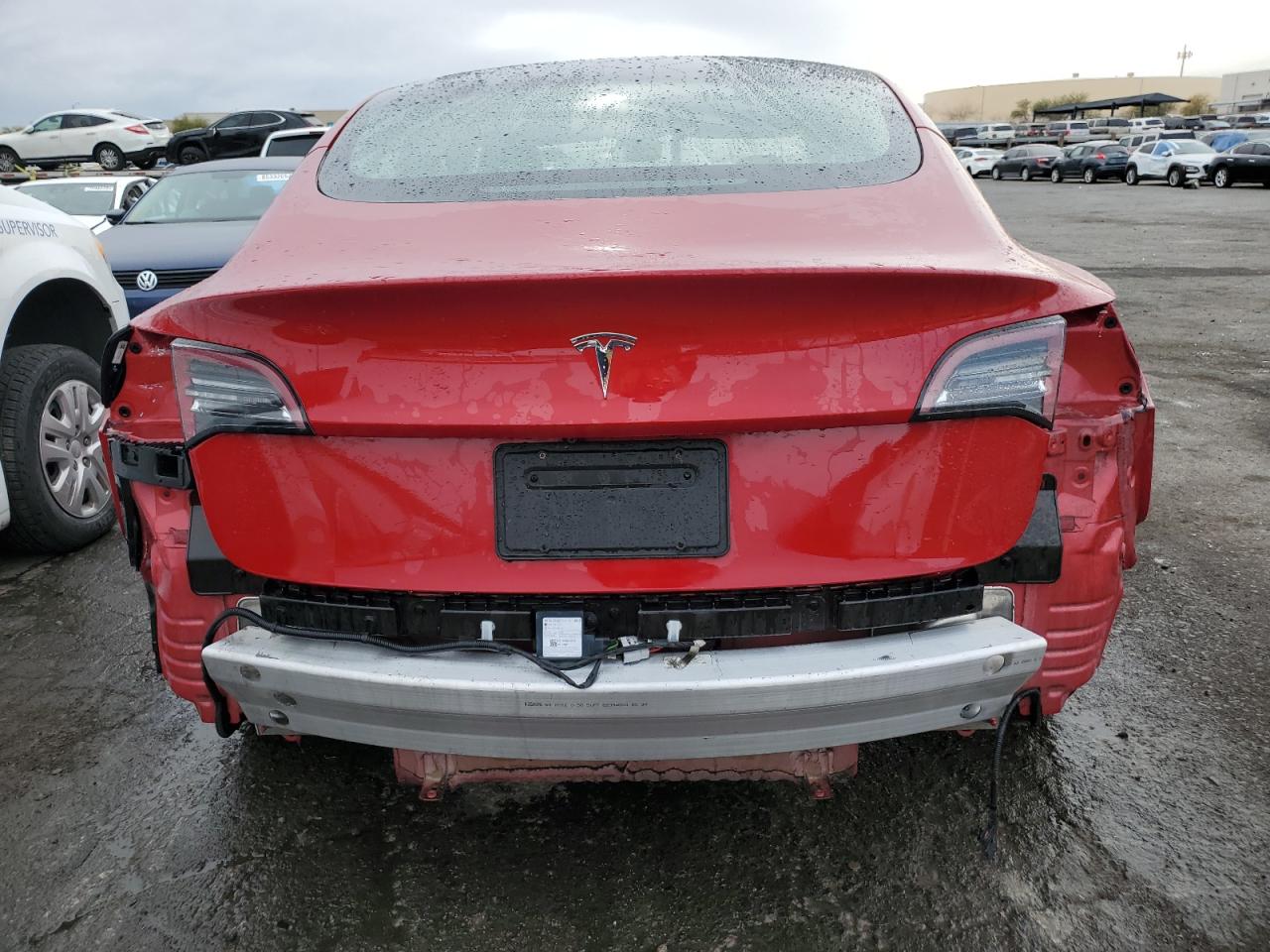 VIN 5YJ3E1EA6NF185878 2022 TESLA MODEL 3 no.6