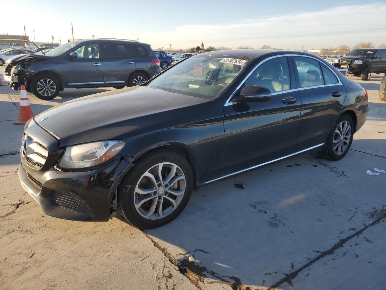 VIN 55SWF4JB0HU232870 2017 MERCEDES-BENZ C-CLASS no.1