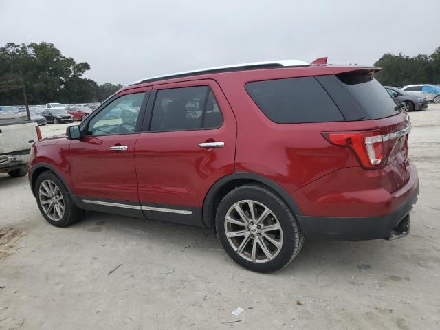  FORD EXPLORER 2017 Red