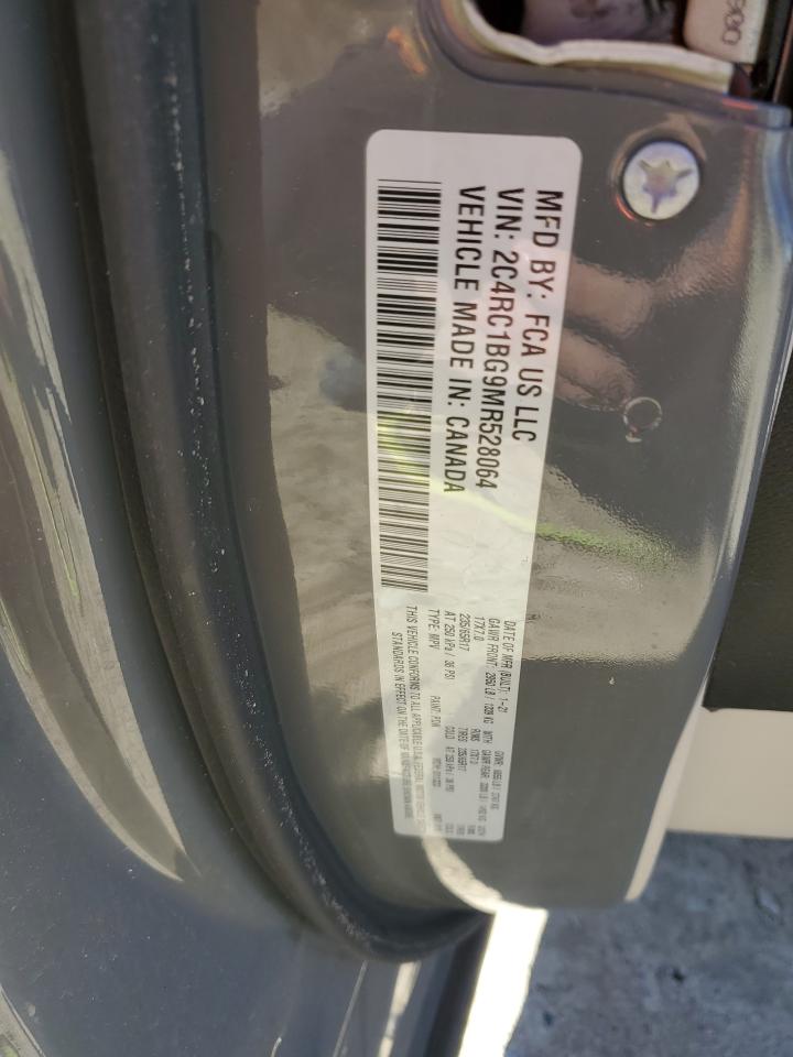 2021 Chrysler Pacifica Touring L VIN: 2C4RC1BG9MR528064 Lot: 84813894