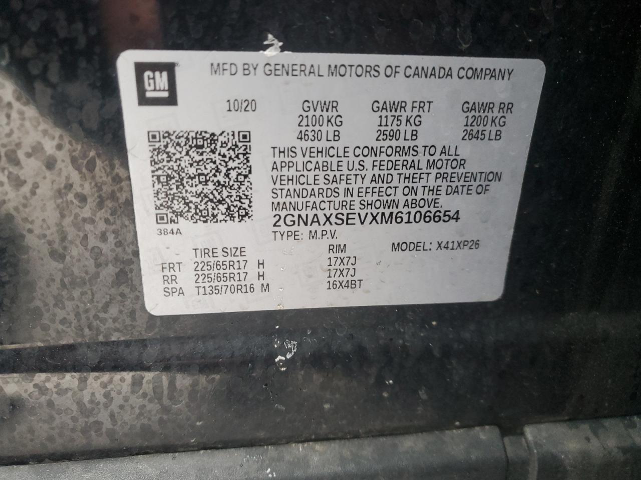 2021 Chevrolet Equinox - Image 12