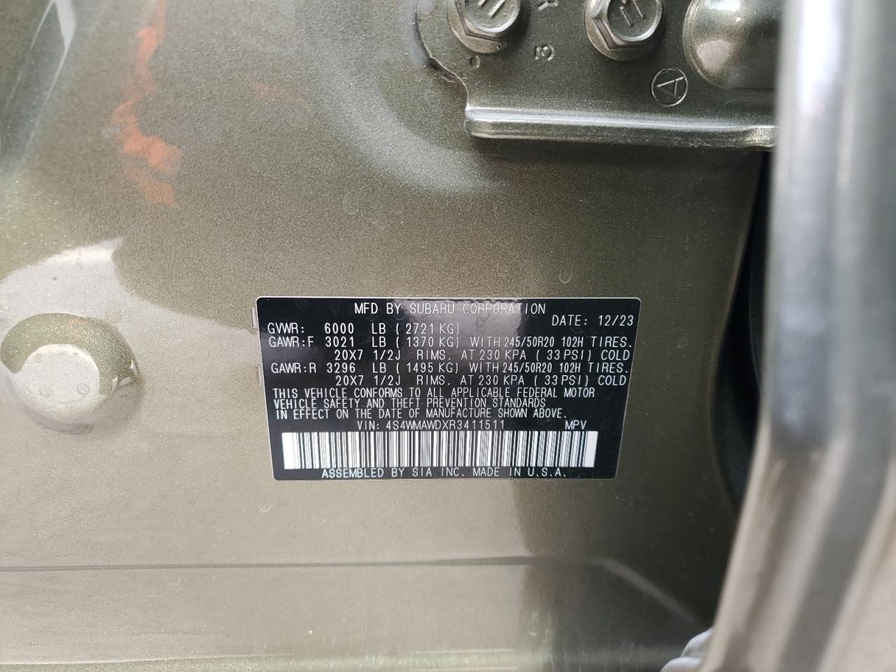 2024 Subaru Ascent - Image 12