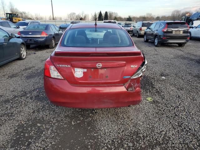  NISSAN VERSA 2014 Red